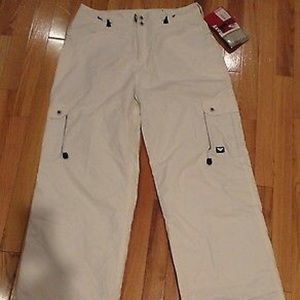 Women’s White Roxy snow pants
